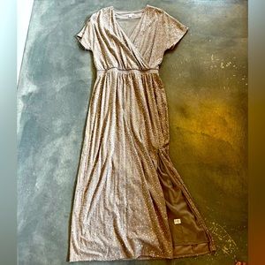Garnet Hill Sequin dress size M